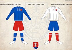 Slovakia kits from 1943 to 1946