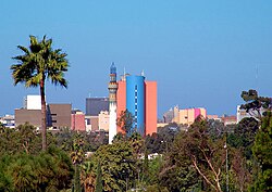 Zona Río, 1980s master-planned edge city and largest commercial district in Tijuana, Mexico