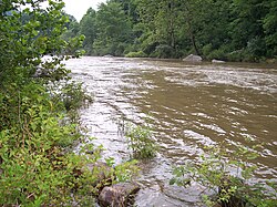 Cherry River in West Virginia