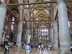Inside the Frari