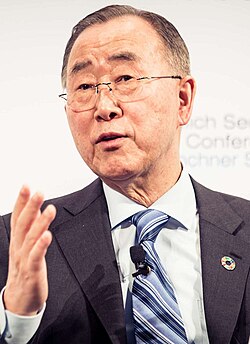 Former Secretary-General of the United Nations (2007–2016), Ban Ki-moon