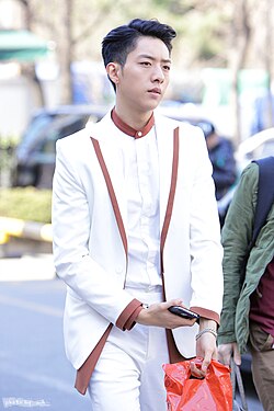 Lee at Music Bank, 2014