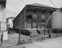 1979 photograph of 2519 Dauphine Street