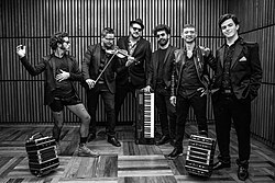 Tanghetto posing with the 2019 lineup.