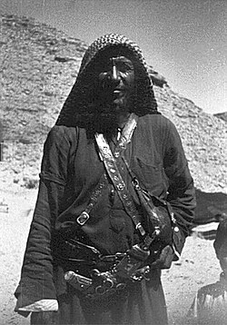 Bedouin man in Riyadh, 1964.
