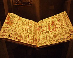 Codex Borbonicus, a traditional Mesoamerican codex