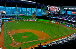 Panorama of LoanDepot Park