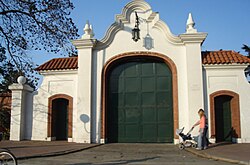 Main gates of the Official Presidential Residence, Olivos.