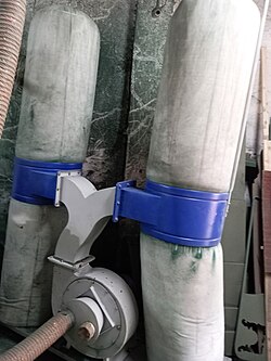 MDF dust collector