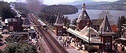 Location shot in Garrison, New York