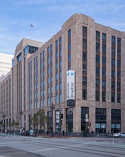 Former X headquarters on Market Street, prior to moving to Austin, Texas