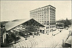 Indianapolis Traction Terminal in 1915