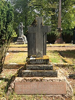 Grave of Bishop Robert Eden