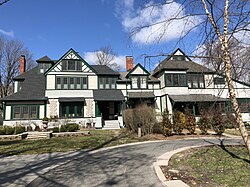The Pines housed Evelyn College for Women from 1887 to 1897.