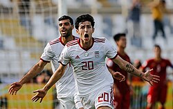 Azmoun and Taremi played a key role in the front line of the team in these years.