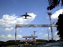 TAM Airbus A320 taking off