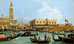 The Festa della Sensa in 1732