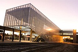 Rosario Sur Station, refurbished to run inter-city services on the General Mitre Railway