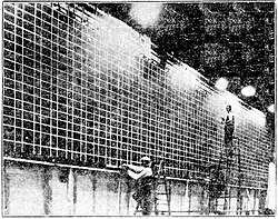 During the 1925 Cincinnati City Council election, vote tallies were tabulated on a large blackboard. Spreadsheet software had not yet been invented and computers were not involved in election tabulations.[47]
