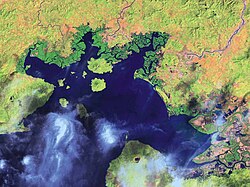 Gulf of Fonseca Satellite Image, National Oceanic and Atmospheric Administration 2001