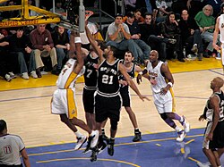 From 1999 to 2005, the Spurs and Lakers combined to win seven straight Western Conference titles.