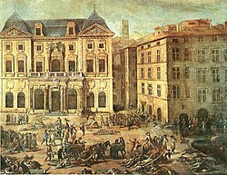 The Great Plague of Marseille in 1720 killed 100,000 people in the city and the surrounding provinces.