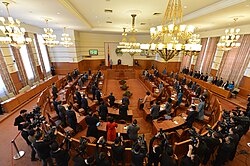 State Great Khural during the opening of the spring session in March 2014
