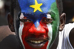 Southern Sudanese expressed joy and jubilation on their day of independence, July 9, 2011, from Sudan.