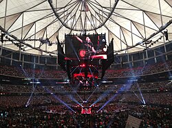 Passion Conferences, a music and evangelism festival at Georgia Dome in Atlanta, Georgia, United States, in 2013