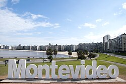 Pocitos is the most populous Montevideo neighborhood.