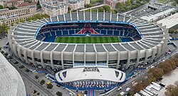 The Parc des Princes in October 2022.