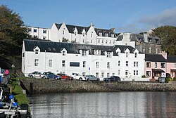Beaumont Crescent, Portree. Last known address of Mairi Mhor nan Oran