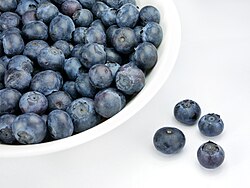 Blueberries are a source of dietary anthocyanins