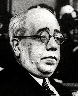 Manuel Azaña was the intellectual leader of the Second Republic and headman of the Republican side during most of the Civil War.