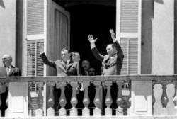 Bordaberry with Juan Domingo Perón, 1974.
