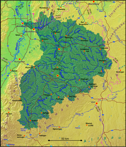 Neckar catchment area