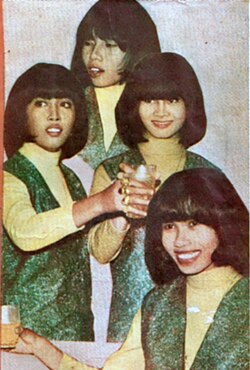 Dara Puspita, Indonesian pop rock band with all female members