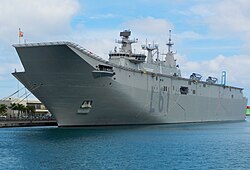 Amphibious assault ship-aircraft carrier Juan Carlos I