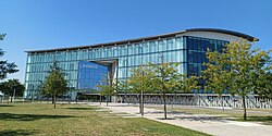 Global headquarters of Airbus at Toulouse-Blagnac Airport