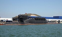 A Type 094 submarine.