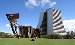 Monument in Porto Alegre to honor the Azorean immigrants