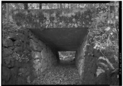 Underpass for cattle created in 1914 construction of what is now Historic Columbia River Highway