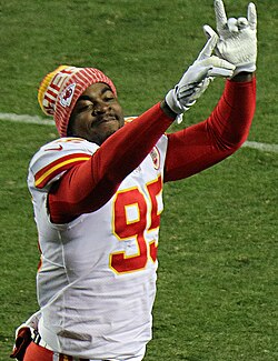 Jones with the Chiefs in 2017