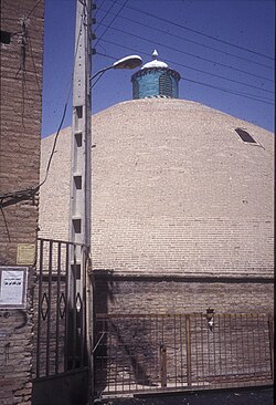 Ab anbar of Sardar-e Bozorg, in Qazvin, is the largest single domed ab anbar in Iran.