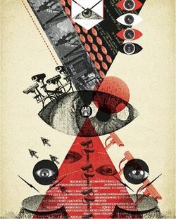 "Surveillance State" illustration