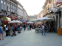 Dunavska street in Stari Grad