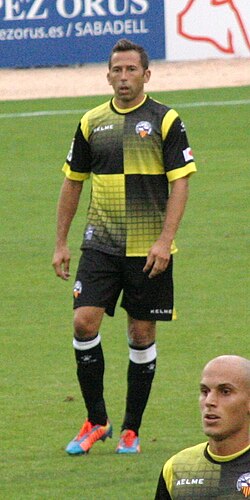 Raúl Tamudo, the originator of the famous Tamudazo