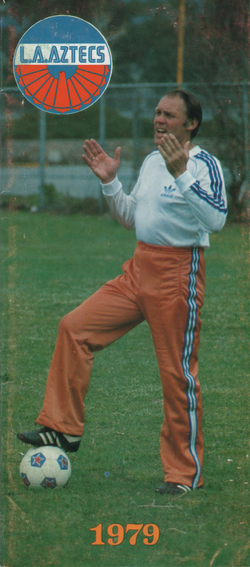 Michels with the Los Angeles Aztecs in 1979