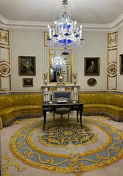 One of the rooms of the palace