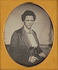 Joseph Jenkins Roberts, born in Virginia, was the first president of Liberia, which was founded in 1822 for freed American slaves.